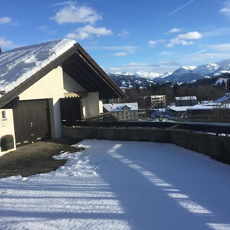 Exklusiver Souterrain - Zentral, Ruhig Mit Grosser Terrasse, Bergblick Und Privaten Sauna Zzgl Immenstadt im Allgäu Extérieur photo